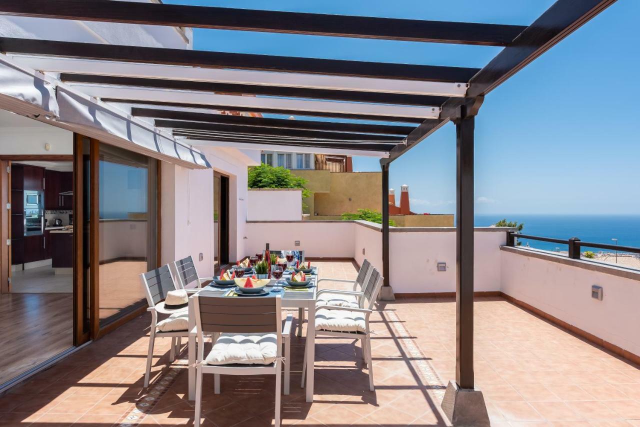2 Charming Villa Private Pool And Sea View Costa Adeje  Bagian luar foto