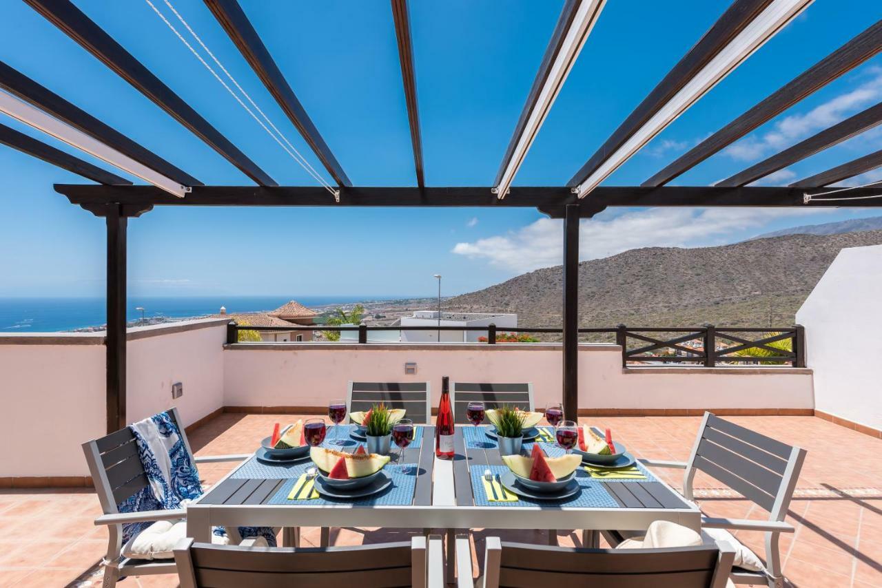 2 Charming Villa Private Pool And Sea View Costa Adeje  Bagian luar foto